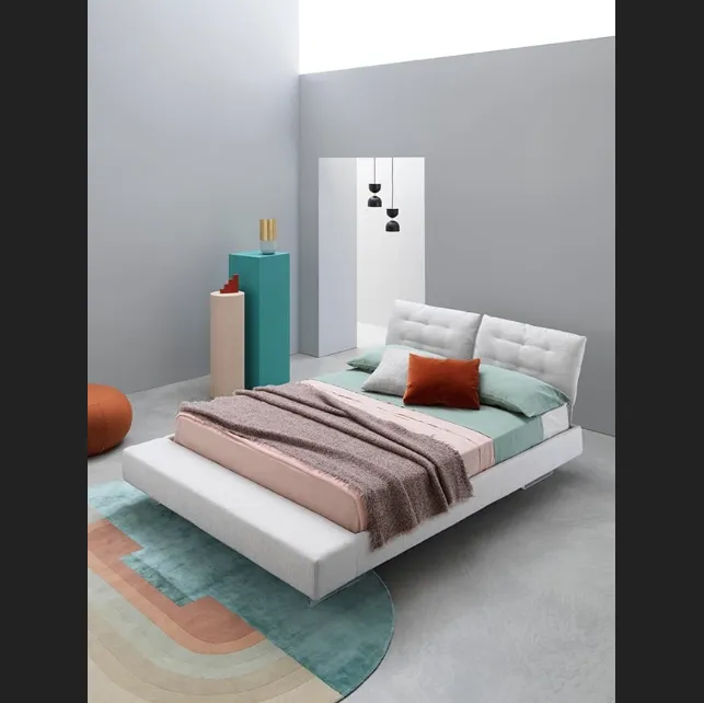 Letto Limes T Large con testiera riposizionabile di Saba