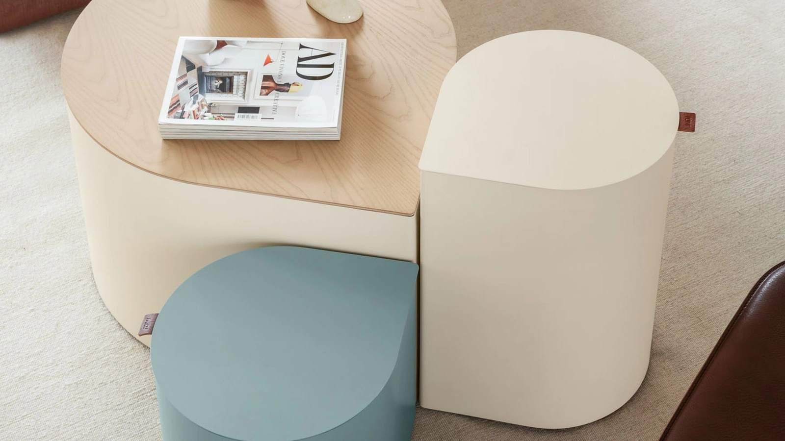 Tavolino contenitore Drop di Midj