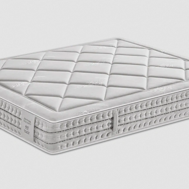 Materasso Balance Giubileo a molle insacchettate più soya memory di Manifattura Falomo