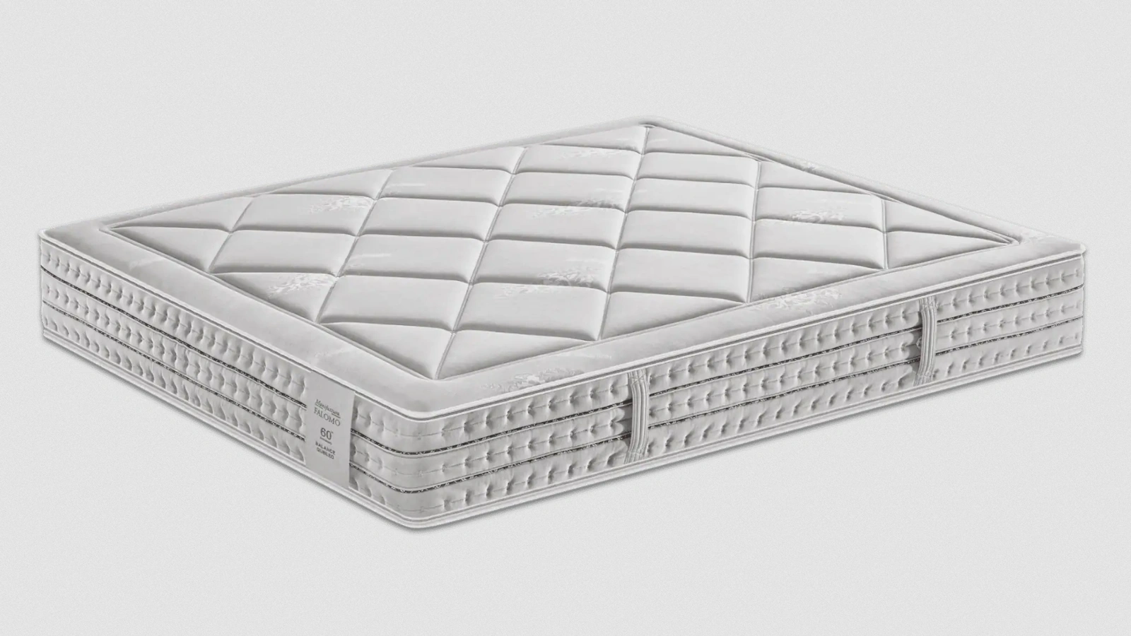 Materasso Balance Giubileo a molle insacchettate più soya memory di Manifattura Falomo