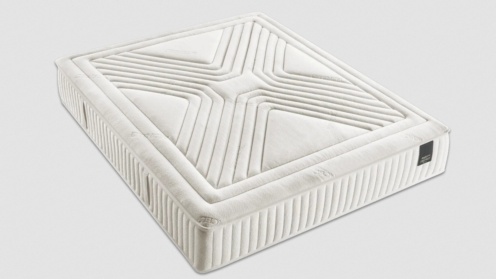 Materasso ibrido a molle insacchettate e bonnel Magritte di Manifattura Falomo