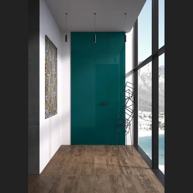 Porta battente per interni Boisè in legno laccato lucido di Albed