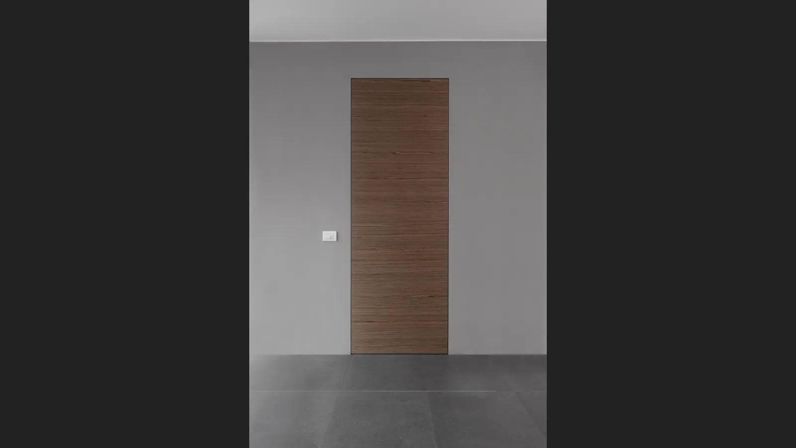 Porta battente a filomuro per interni Next in Legno di Albed