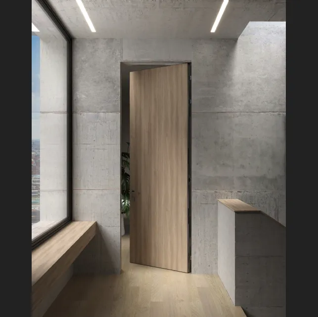 Porta battente a filo muro per interni Suit di Albed