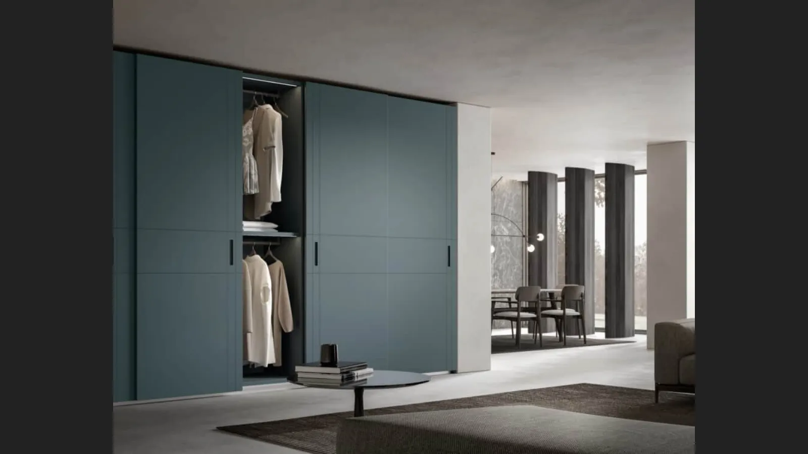 Armadio Linea New in laccato Galatea di Veneran