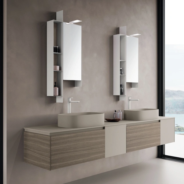 Mobile da Bagno sospeso M2 System 246 di Baxar