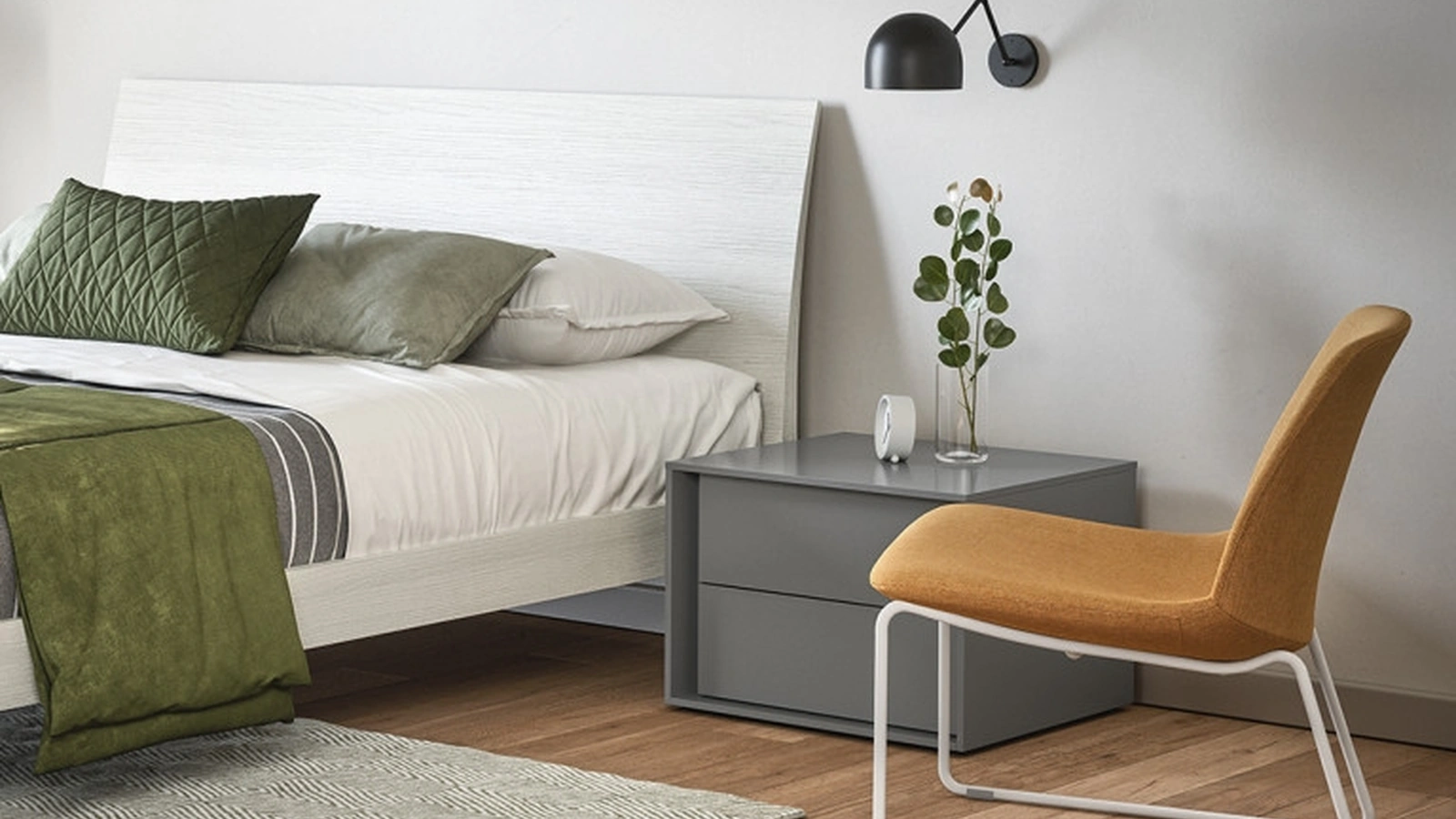 Comodino Bilbao in melaminico di Cinquanta3