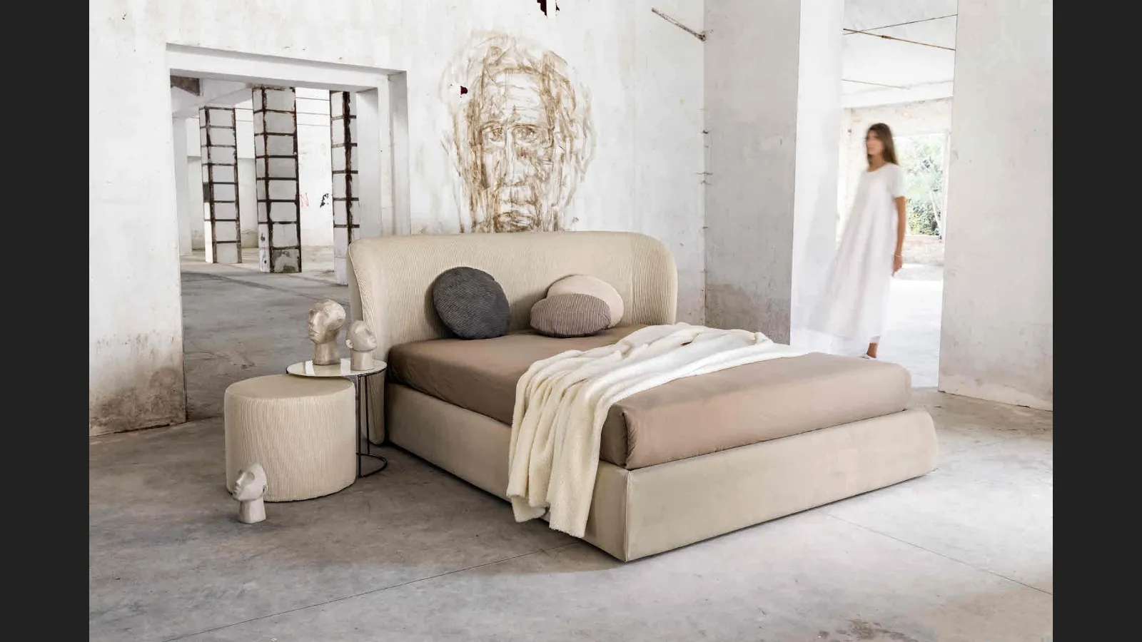 Letto Dior con box contenitore di Veneran