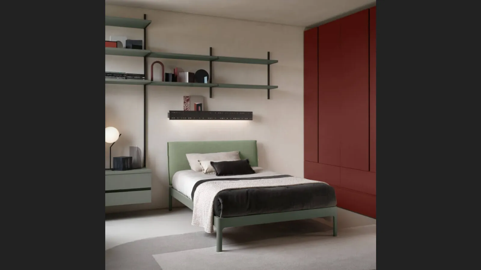 Letto singolo Soft di Zalf