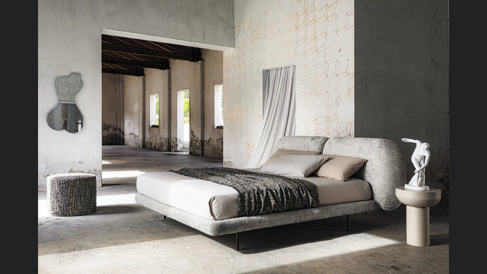 Letto imbottito Vogue di Veneran