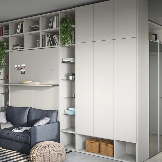 Libreria componibile 07A in melaminico di Cinquanta3