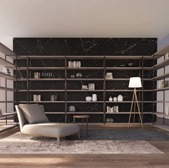 Libreria angolare divisoria componibile New York di Olivieri