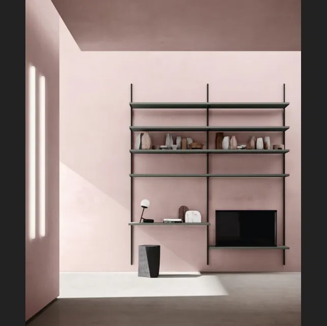 Libreria sospesa SM2006 Flexy Easy di Zalf