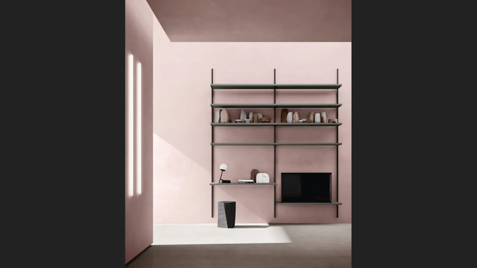 Libreria sospesa SM2006 Flexy Easy di Zalf