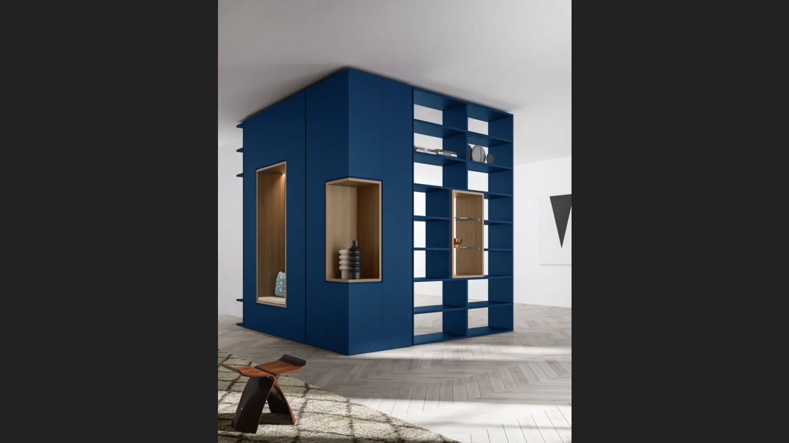 Libreria divisoria SM2220 Freespace di Zalf