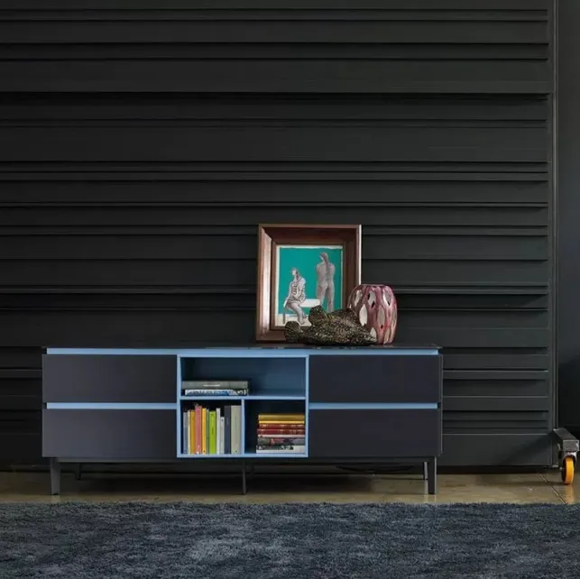 Madia Cosmopolitan Cristallo Blu di Bontempi