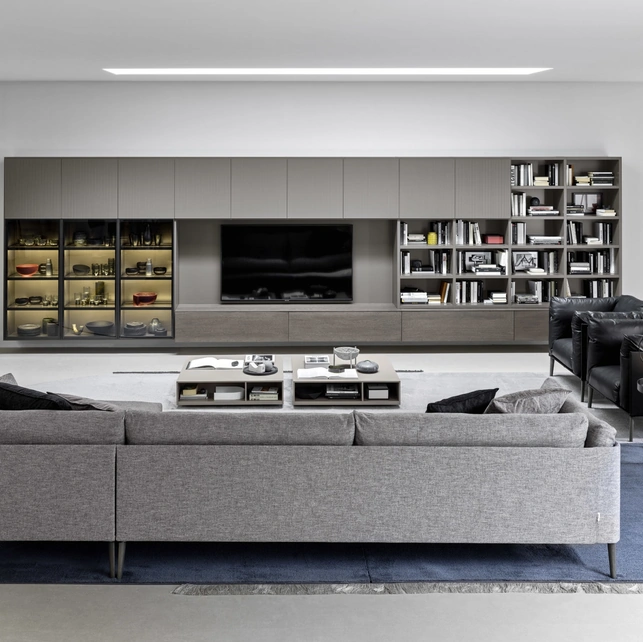 Parete Attrezzata Pannelli TV 02 di Novamobili