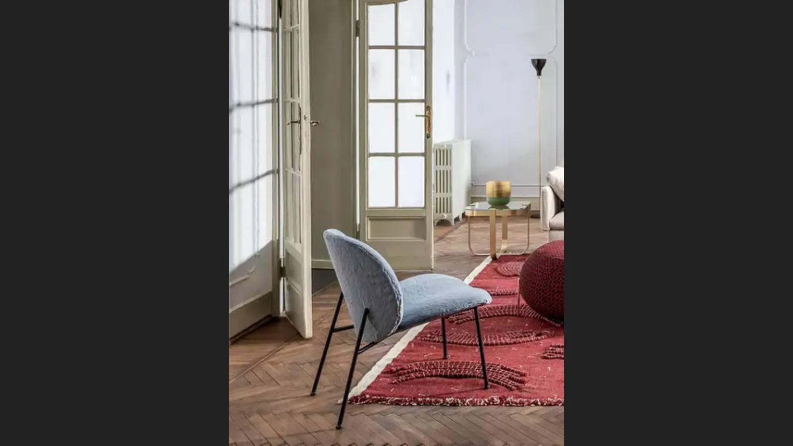 Poltroncina in tessuto Ola di Saba
