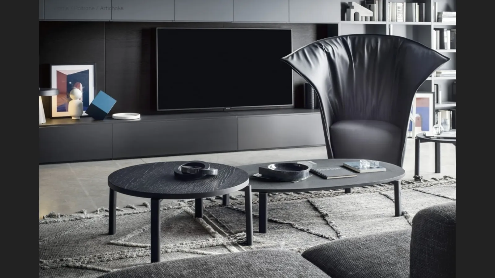 Poltroncina in ecopelle Artichoke di Novamobili