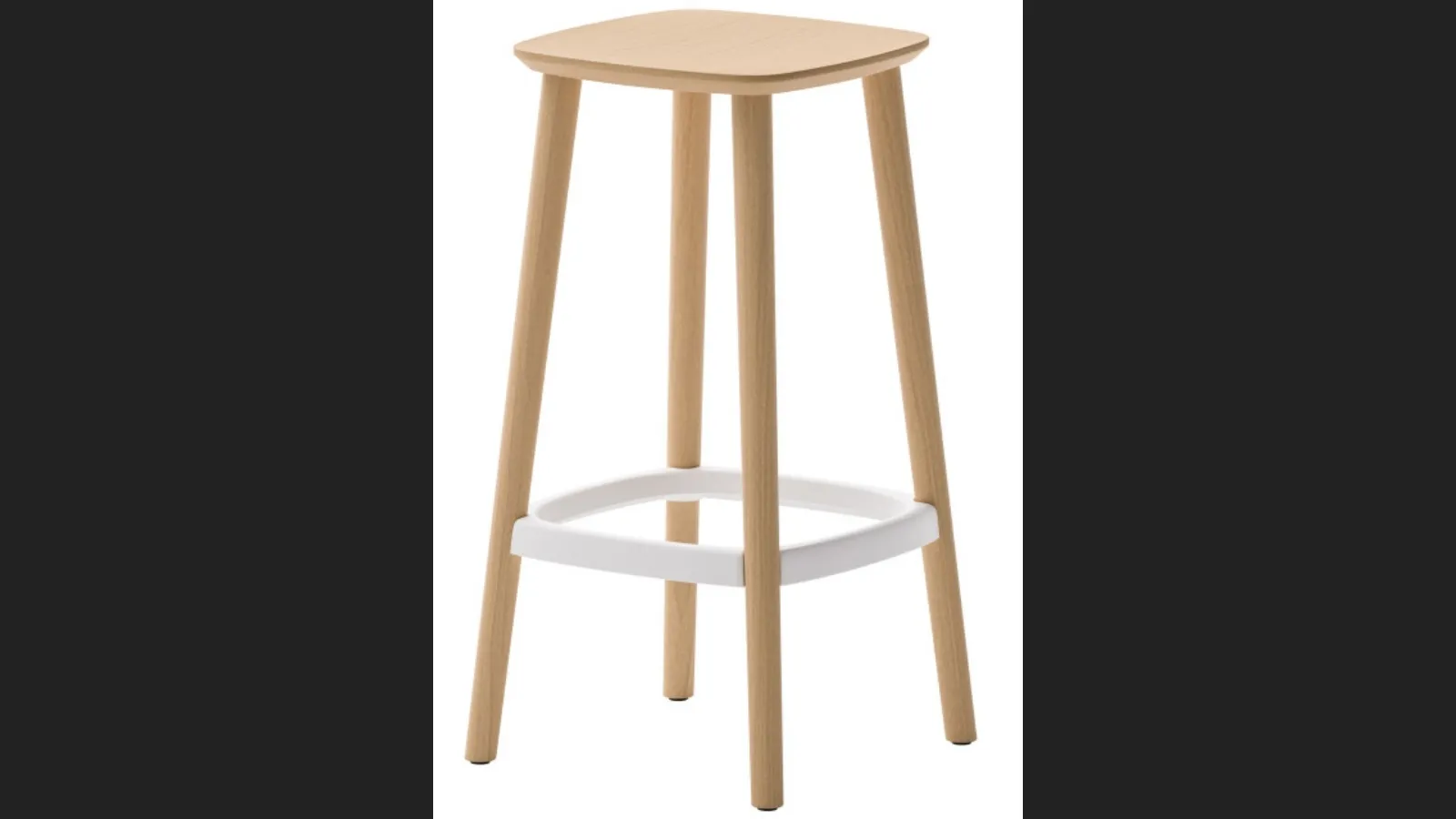 Sgabello Babila Wood di Veneta Cucine