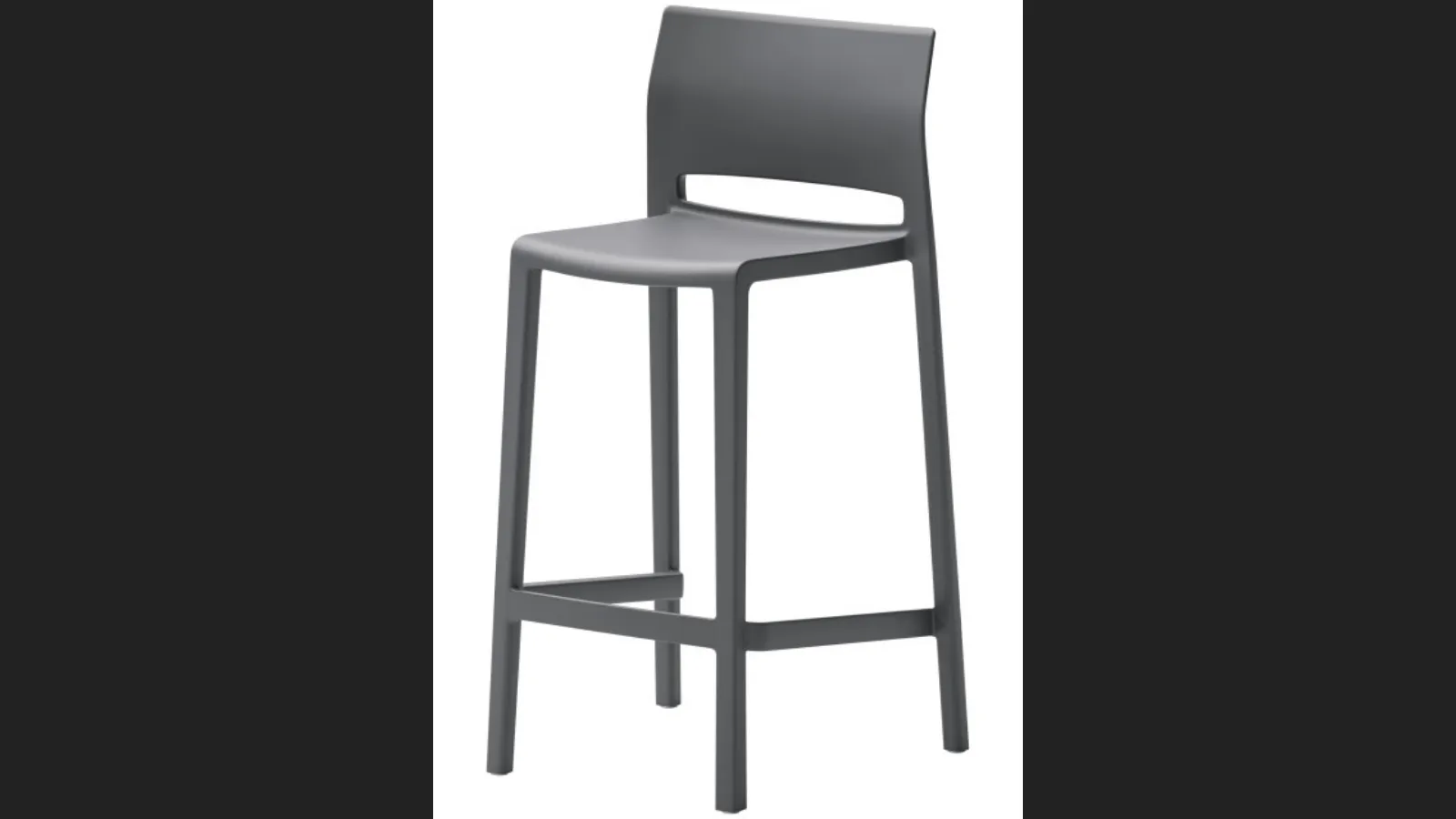 Sgabello Dakota in tecnopolimero di Veneta Cucine