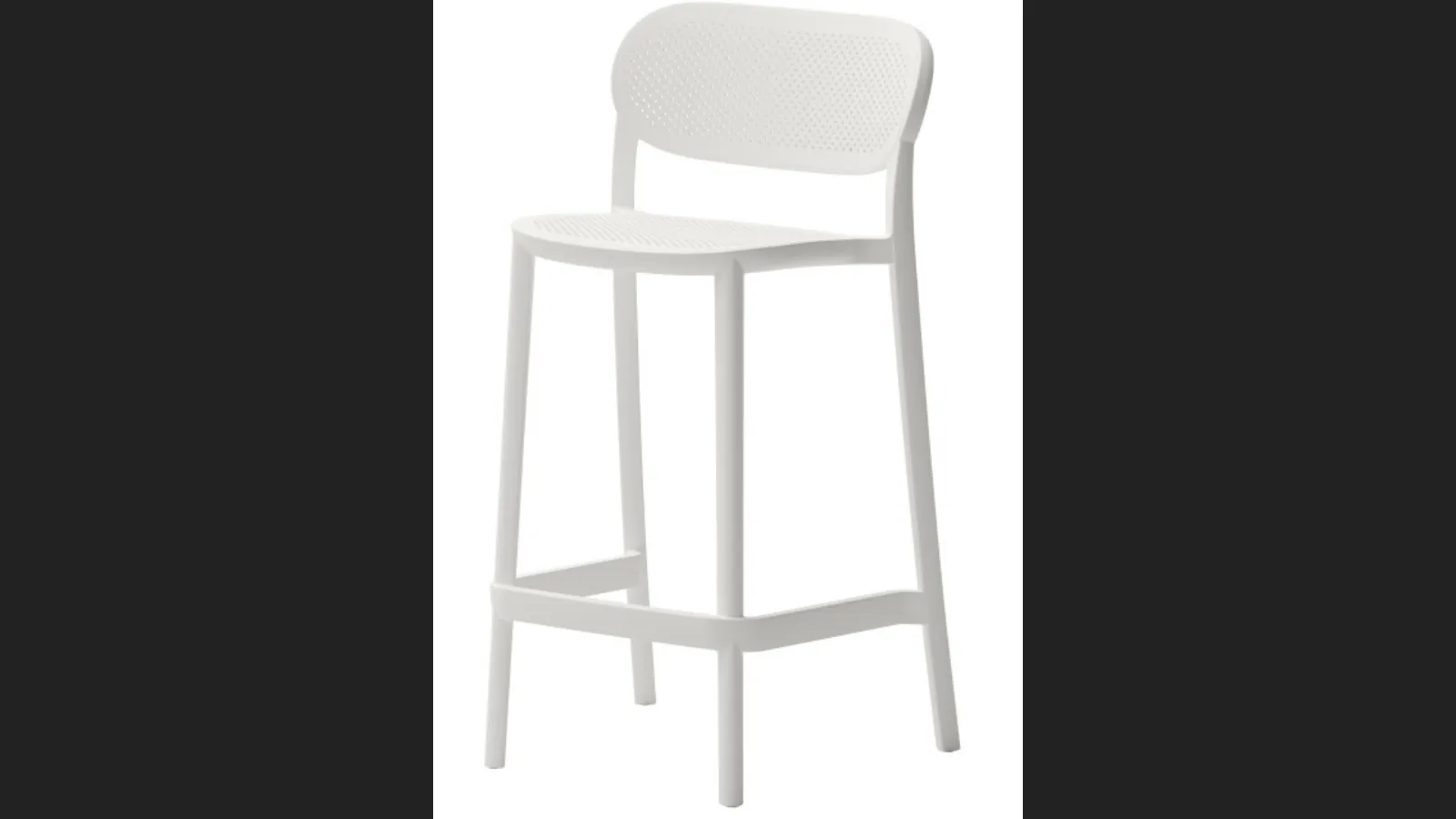 Sgabello Mia in tecnopolimero di Veneta Cucine