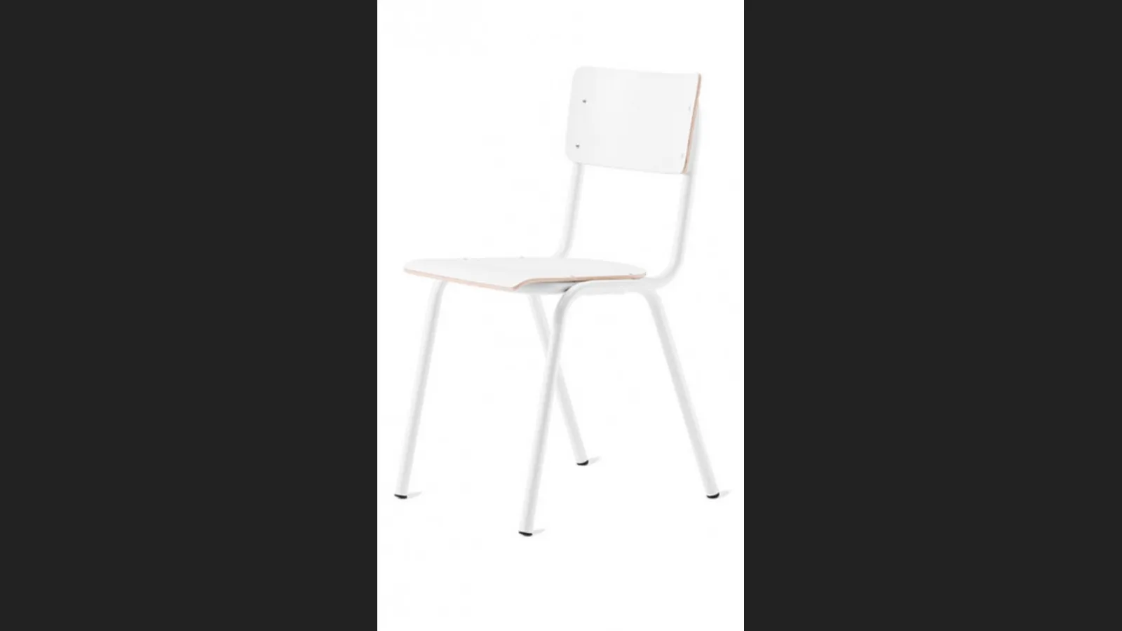 Sedia Susy in multistrato e laminato con struttura in metallo verniciato di Veneta Cucine