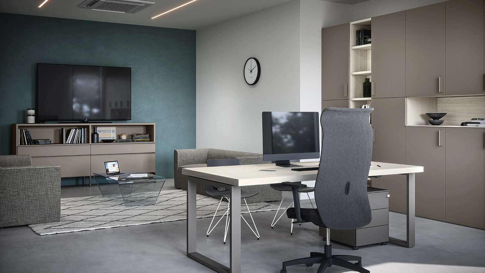 Scrivania Direzionale 02A di Cinquanta3